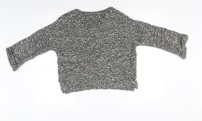 Womens UK Size S Marks and Spencer Grey Pullover Jumper