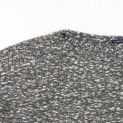 Womens UK Size S Marks and Spencer Grey Pullover Jumper