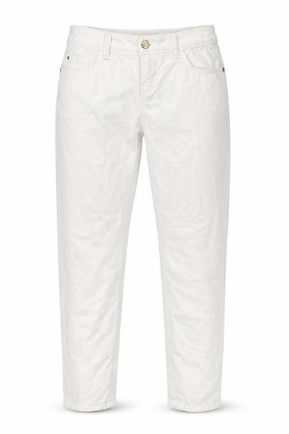 Yes Yes Womens White  Denim Cropped Jeans Size 30 in L23 in