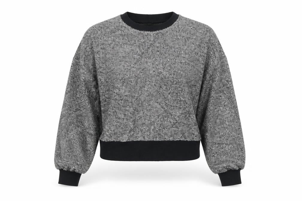 Womens UK Size S Sinsay Silver Pullover Jumper