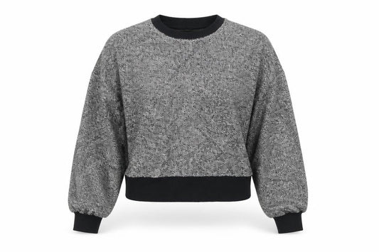 Womens UK Size S Sinsay Silver Pullover Jumper