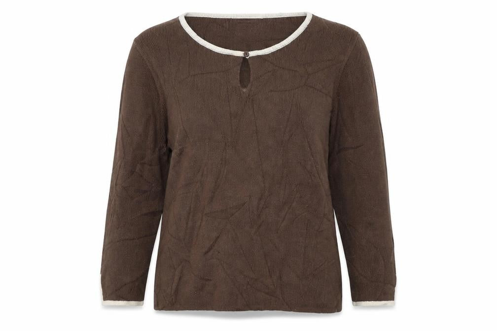 Marks & Spencer Womens Brown  Knit Pullover Jumper Size 16
