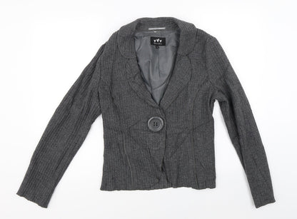 Womens UK Size 12 Marks and Spencer Grey Jacket