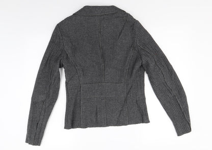 Womens UK Size 12 Marks and Spencer Grey Jacket