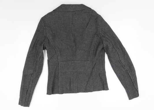 Womens UK Size 12 Marks and Spencer Grey Jacket