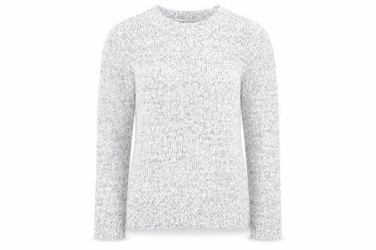 Womens UK Size S Preworn Silver Pullover Jumper