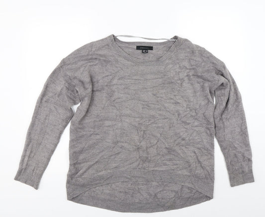 Womens UK Size 12 Atmosphere Grey Pullover Jumper
