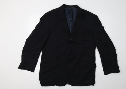 Mens UK Size 40 Marks and Spencer Blue Jacket