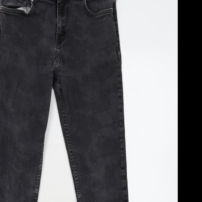 Hoxton Womens Black   Skinny Jeans Size 10 L28 in