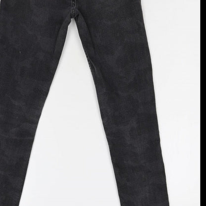 Hoxton Womens Black   Skinny Jeans Size 10 L28 in