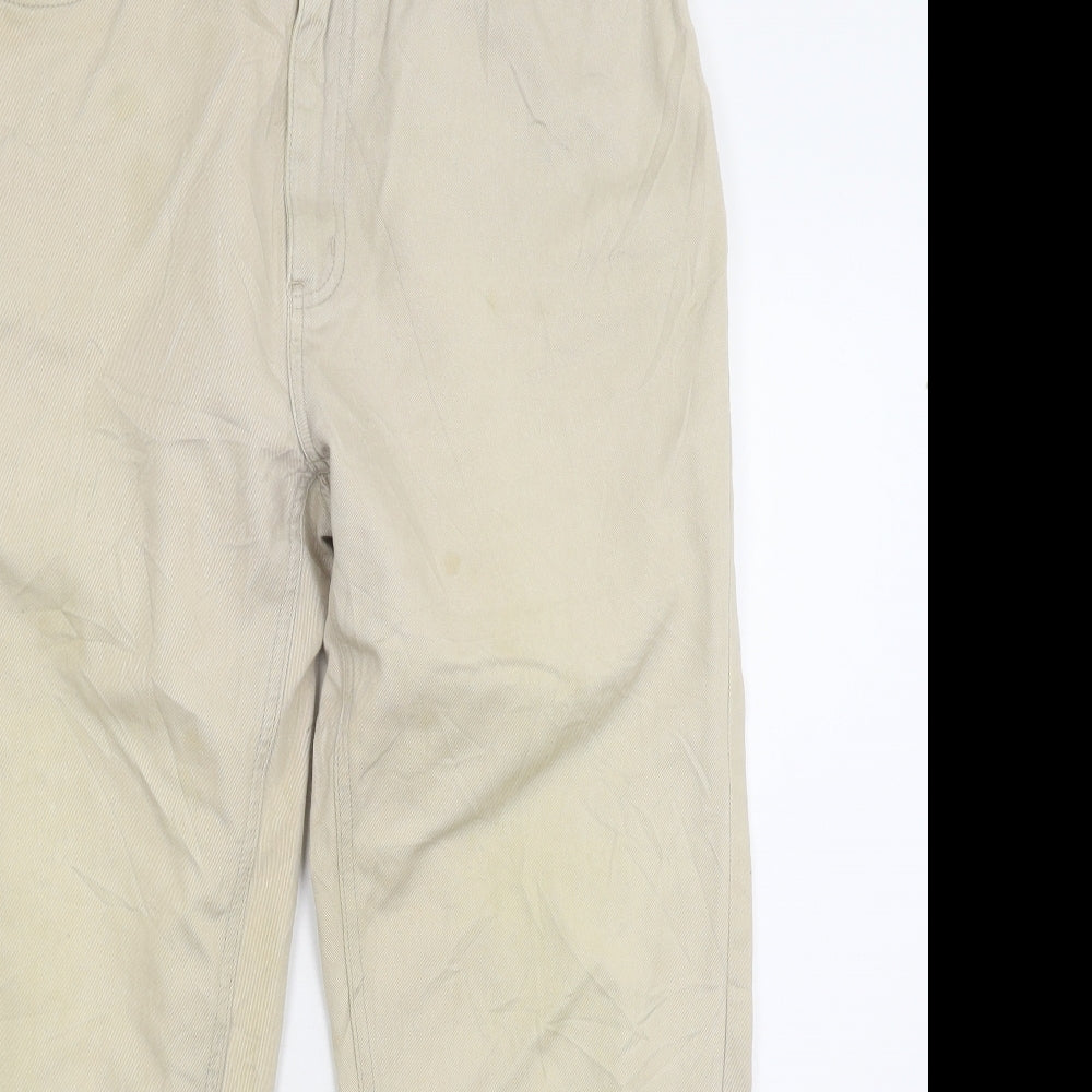 Little River Womens Beige  Denim Straight Jeans Size 10 L23 in