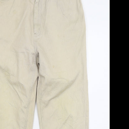 Little River Womens Beige  Denim Straight Jeans Size 10 L23 in