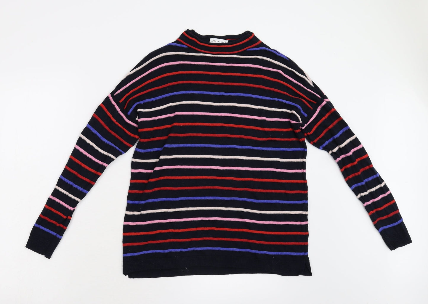Womens UK Size 8 Warehouse Multicoloured Pullover Jumper