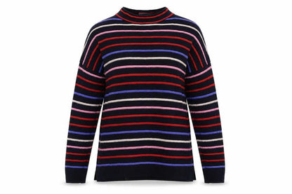 Womens UK Size 8 Warehouse Multicoloured Pullover Jumper