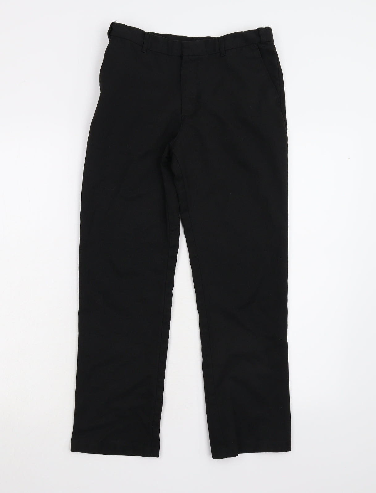 George Boys Black   Dress Pants Trousers Size 10-11 Years