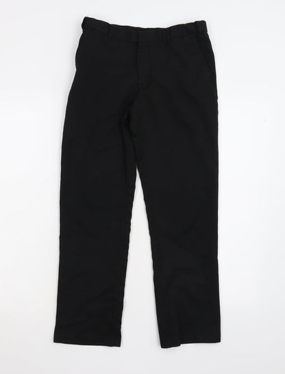 George Boys Black   Dress Pants Trousers Size 10-11 Years