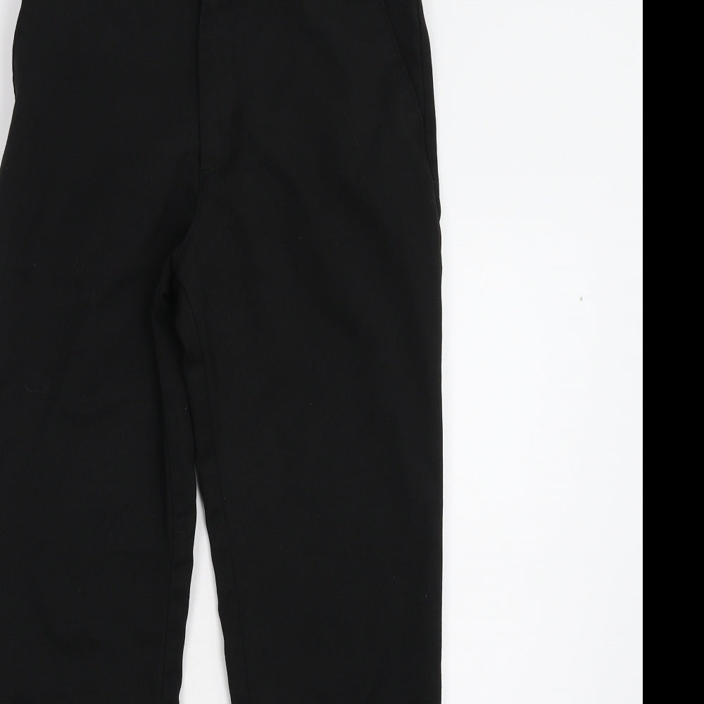 George Boys Black   Dress Pants Trousers Size 10-11 Years