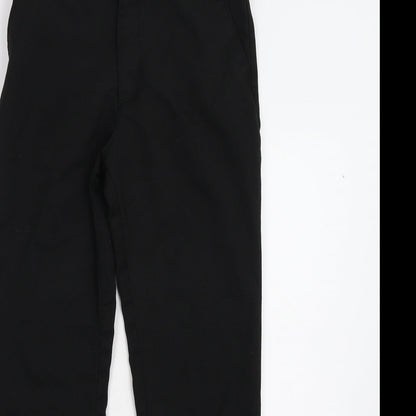 George Boys Black   Dress Pants Trousers Size 10-11 Years
