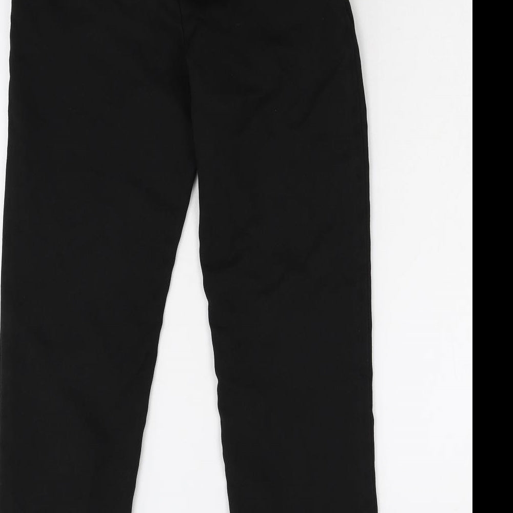 George Boys Black   Dress Pants Trousers Size 10-11 Years