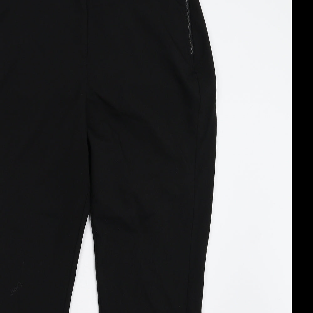 Bonmarché Womens Black   Trousers  Size 14 L26 in