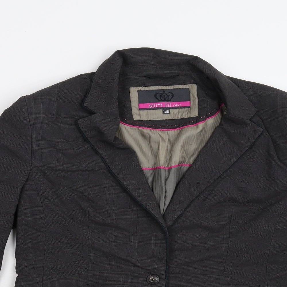 NEXT Womens Grey   Jacket Blazer Size 14