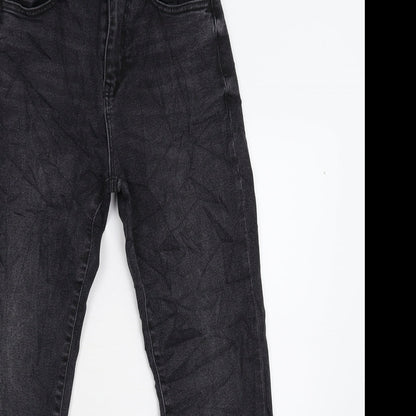 Womens UK Size 10 STR Slim Fit Skinny Black Jeans