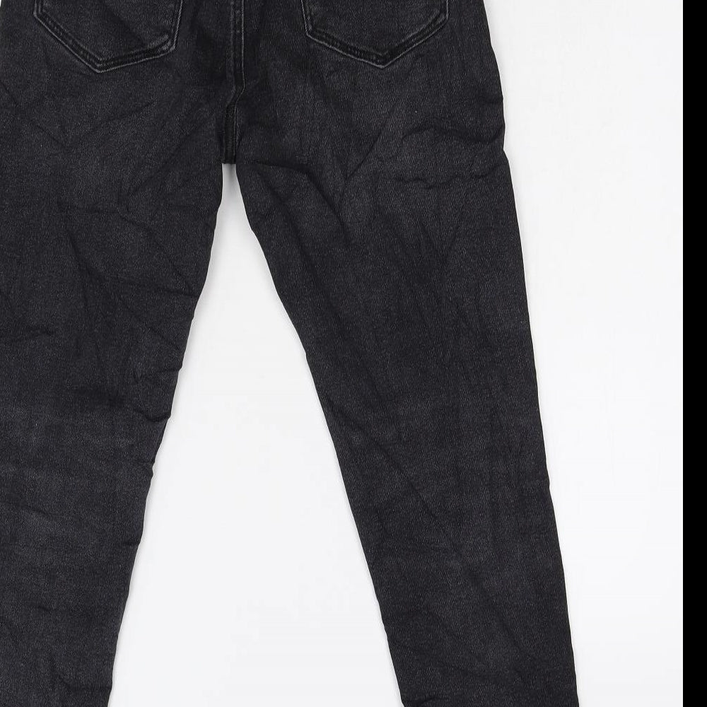 Womens UK Size 10 STR Slim Fit Skinny Black Jeans