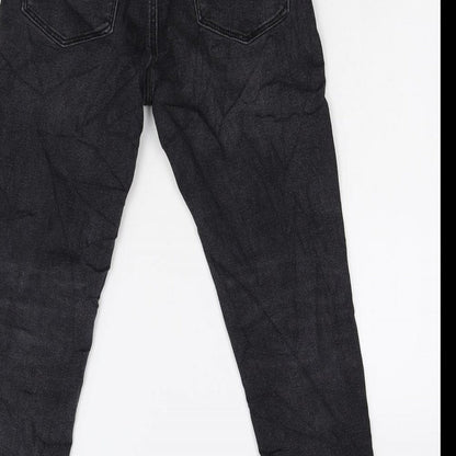 Womens UK Size 10 STR Slim Fit Skinny Black Jeans