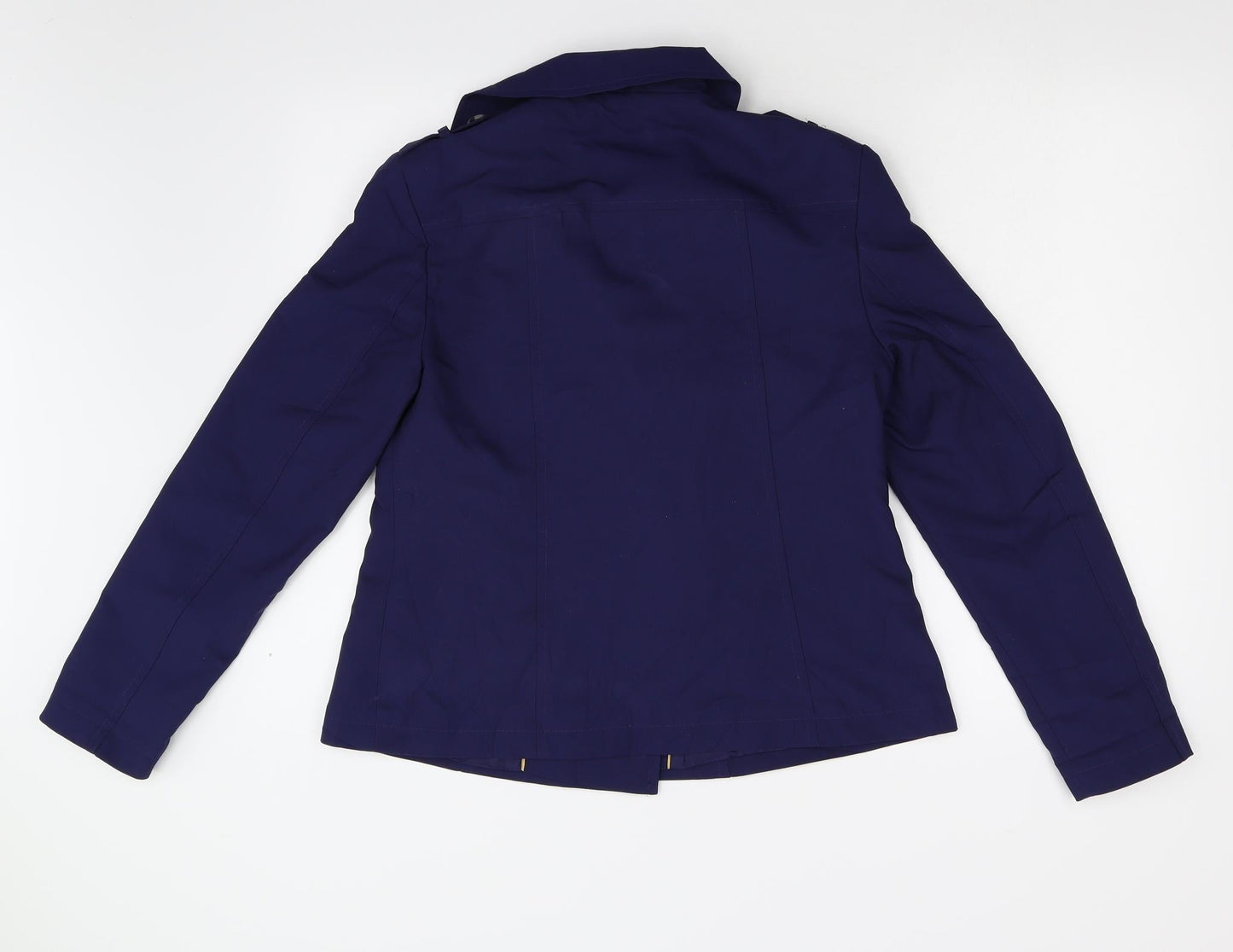 Womens UK Size 10 M&S Blue Jacket