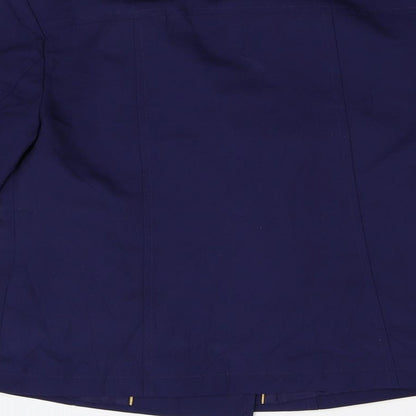 Womens UK Size 10 M&S Blue Jacket