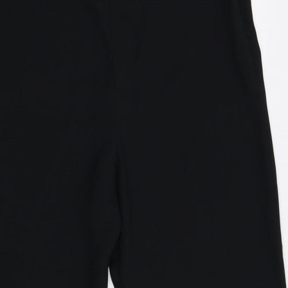 Womens UK Size 18 Essentials Regular Fit  Black Trousers