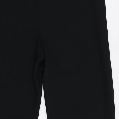 Womens UK Size 18 Essentials Regular Fit  Black Trousers