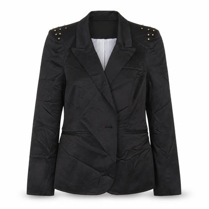 Attentif Womens Black   Jacket Blazer Size 10