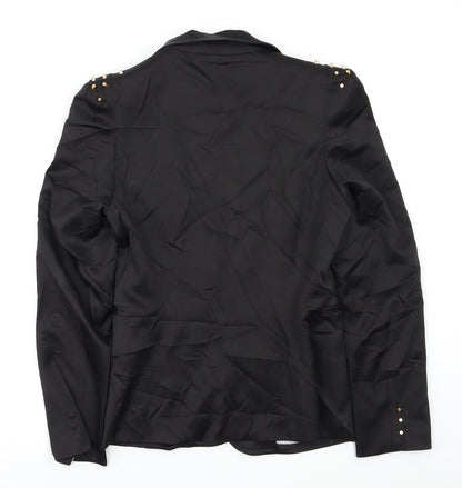 Attentif Womens Black   Jacket Blazer Size 10