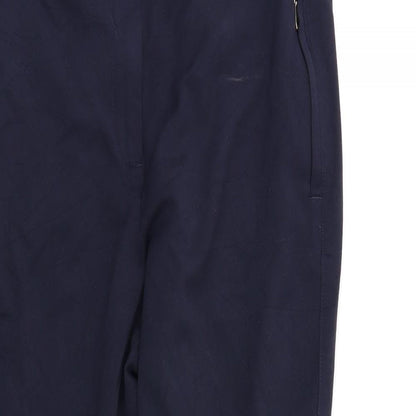 Ann Davey Womens Blue   Dress Pants Trousers Size M L26 in