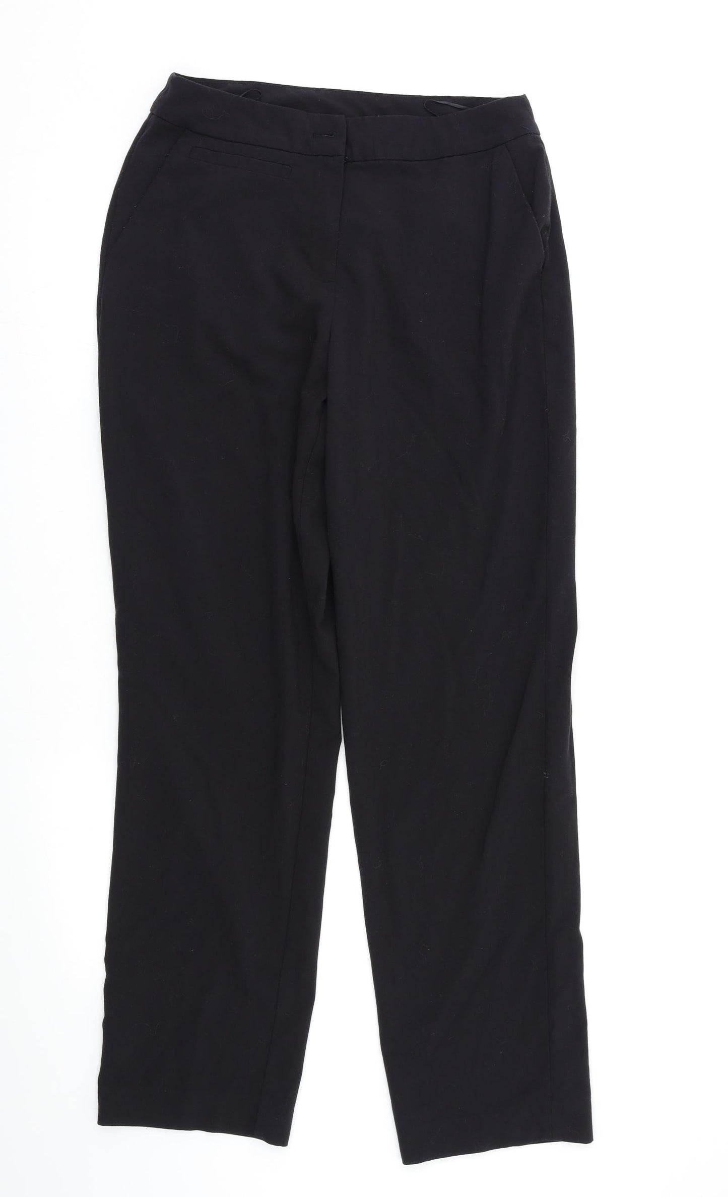 TU Womens Black   Dress Pants Trousers Size 12 L28 in