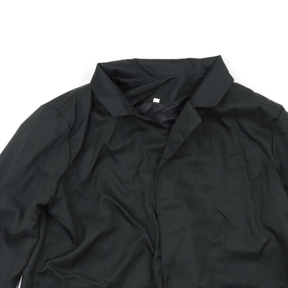 Womens UK Size M Preworn Black Jacket
