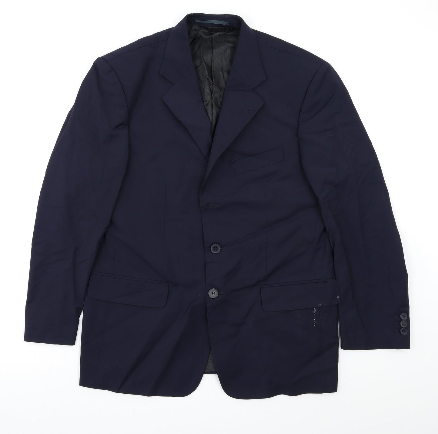 Mens UK Size M Preworn Blue Jacket