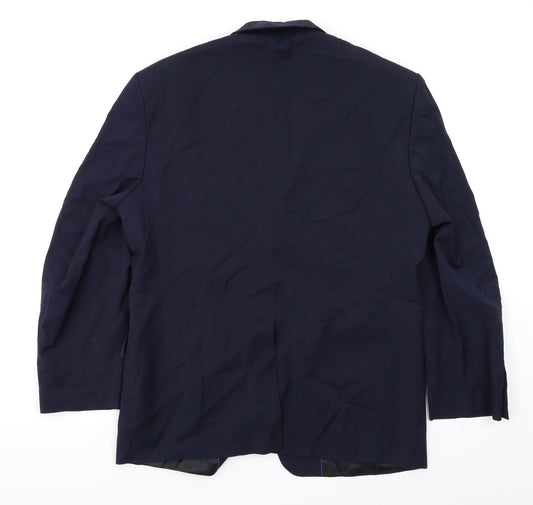 Mens UK Size M Preworn Blue Jacket