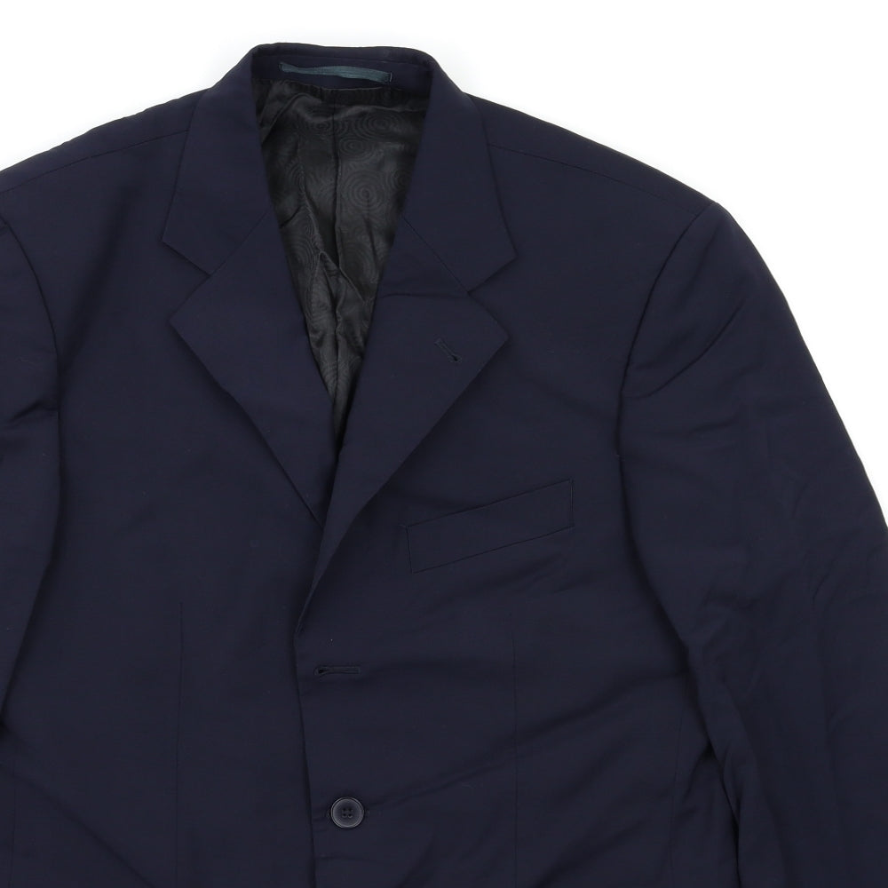Mens UK Size M Preworn Blue Jacket