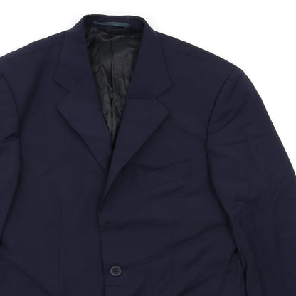 Mens UK Size M Preworn Blue Jacket