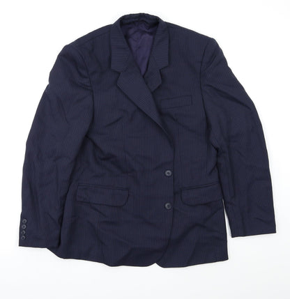 Mens UK Size M Preworn Blue Jacket