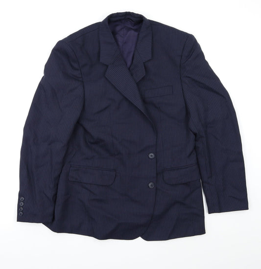 Mens UK Size M Preworn Blue Jacket