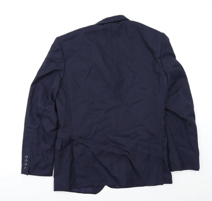 Mens UK Size M Preworn Blue Jacket