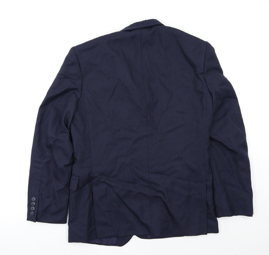Mens UK Size M Preworn Blue Jacket