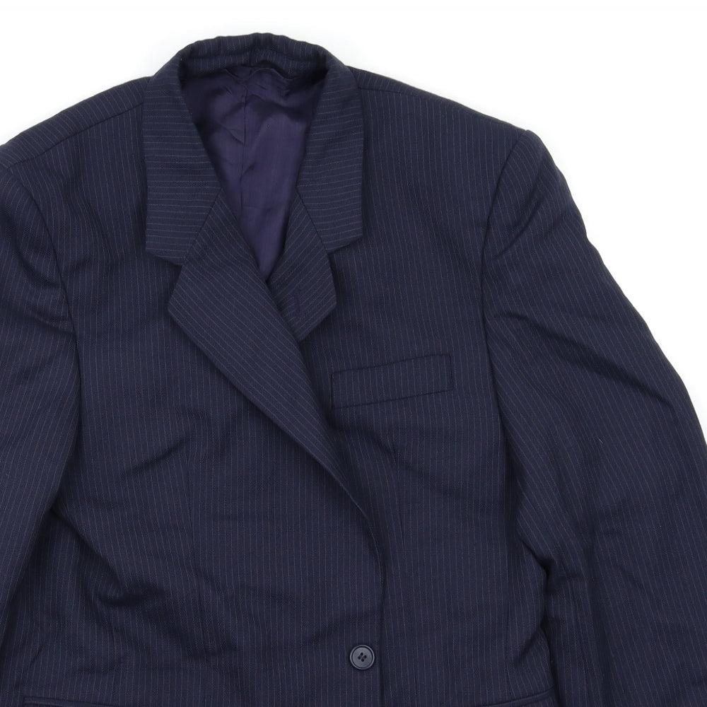 Mens UK Size M Preworn Blue Jacket