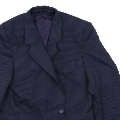 Mens UK Size M Preworn Blue Jacket