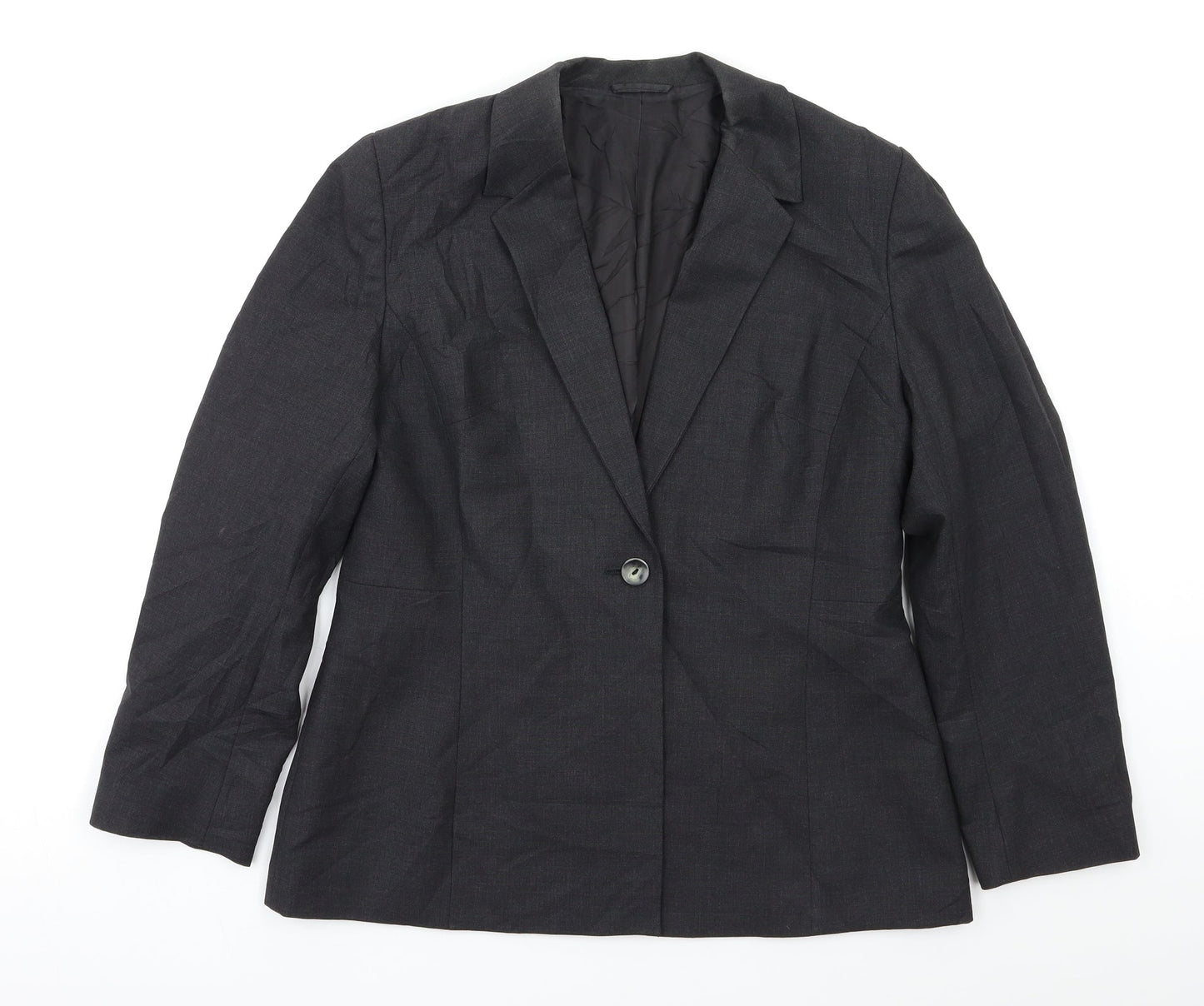 NEXT Womens Grey   Jacket Blazer Size 14