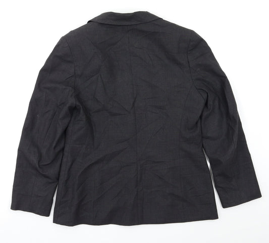 NEXT Womens Grey   Jacket Blazer Size 14
