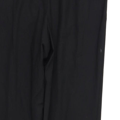 M&S Womens Black   Dress Pants Trousers Size 12 L28 in